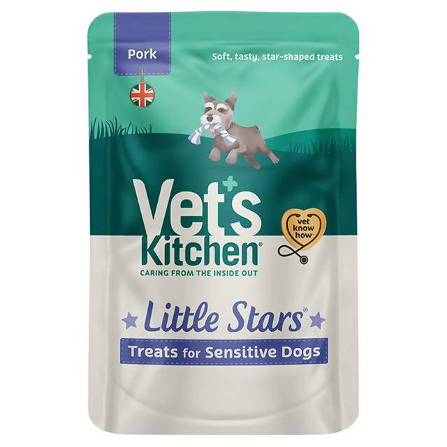 Vet's Kitchen Little Stars Grain-Free Sensitive Treats Pork 80g