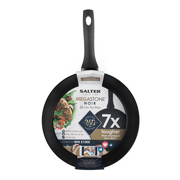 Salter Megastone Frypan 28cm cookware Sainsburys   