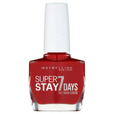 Maybelline Forever Strong Deep Red 12 Nail Polish All Sainsburys   