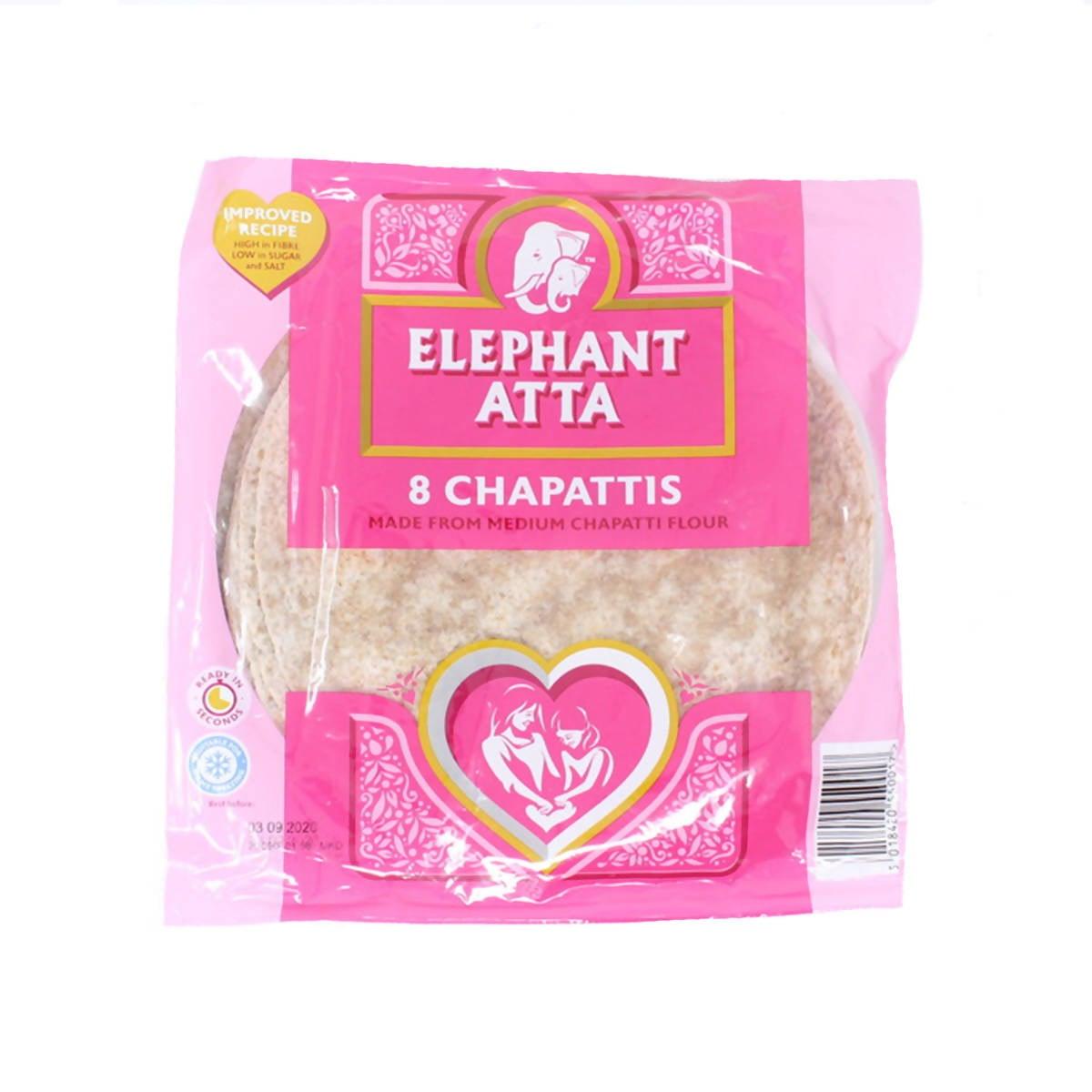 Elephant Atta Chapattis, 3 x 8 Pack Snacking Costco UK   