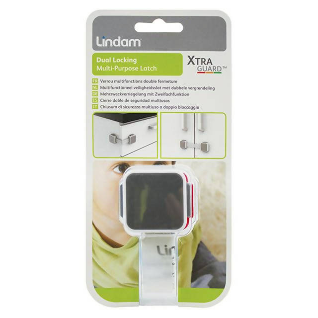 Lindam Xtraguard Dual locking multi purpose latch accessories Sainsburys   