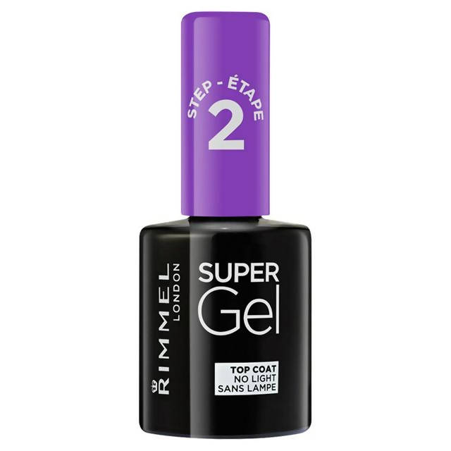 Rimmel Super Gel Top Coat All Sainsburys   