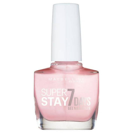 Maybelline SuperStay 7 Days Nail Polish 78 Nude Porcelain All Sainsburys   