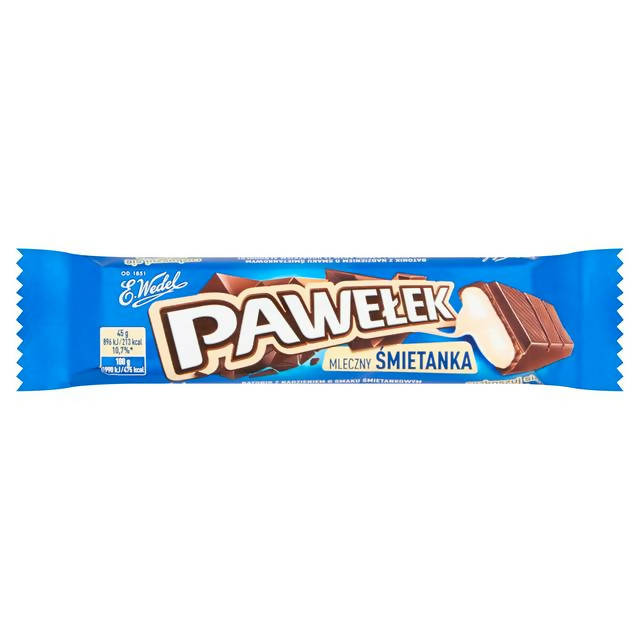 Wedel Pawelek Chocolate Cream Bar 45g