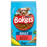 Bakers Dry Dog Food Beef and Veg 3kg - McGrocer