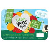 Yeo Valley Little Yeos Strawberry & Peach Apple & Pear Fromage Frais 6x45g baby meals Sainsburys   