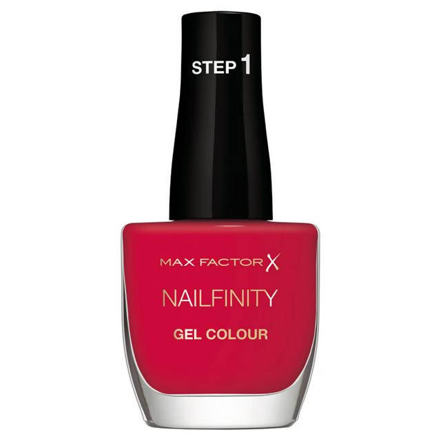 Max Factor Nailfinity Gel Nail Polish Ruby Tuesday 12ml