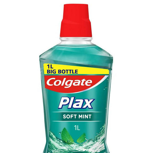 Colgate Plax Soft Mint Mouthwash 1000ml mouthwash Sainsburys   