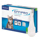 Effipro® Spot-On Flea and Tick Treatment for Cats (1kg+), 4 x 50mg Cat Food & Accessories Costco UK   