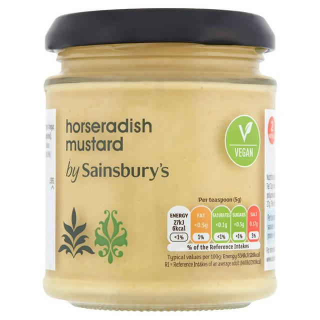 Sainsbury's Horseradish Mustard 175g