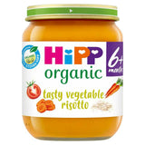 HiPP Organic Tasty Vegetable Risotto Baby Food Jar 6+ Months 125g GOODS Boots   