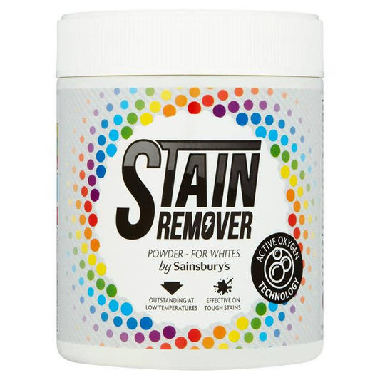 Sainsbury's Stain Remover Powder, White 500g Sainsbury's Sainsburys   
