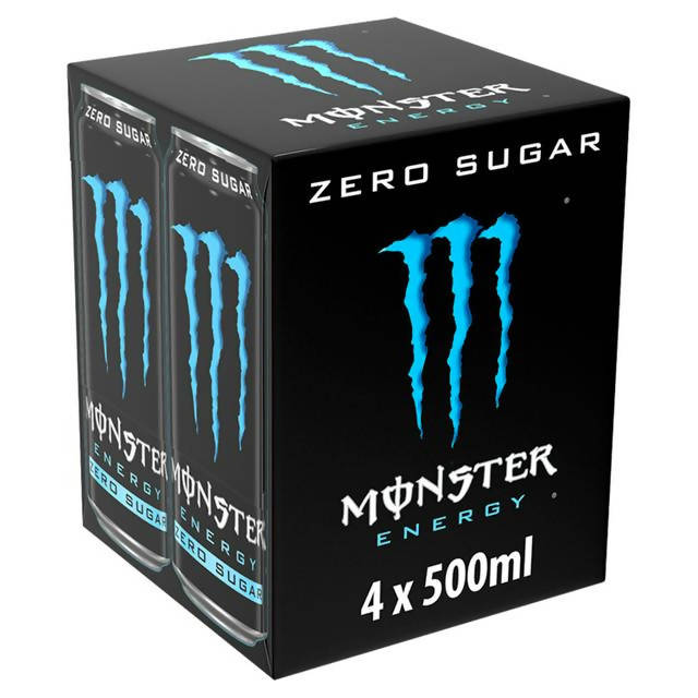 Monster Energy Absolutely Zero 4x500ml