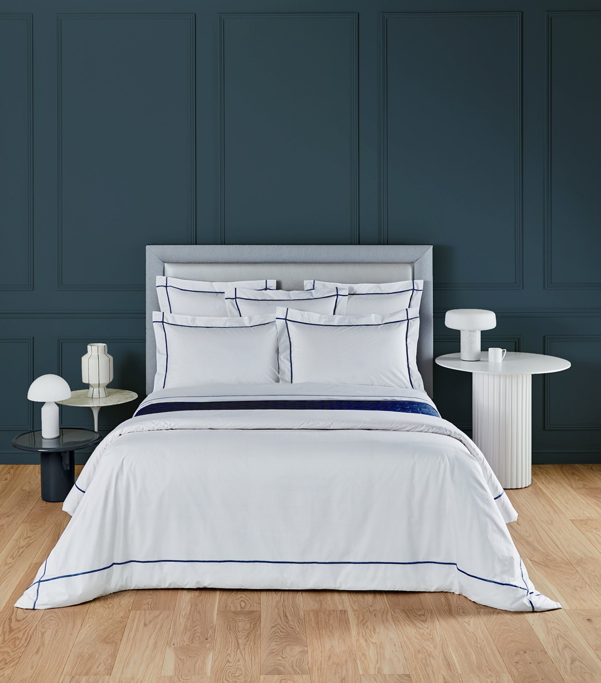 Athena Marine Double Duvet Cover (200cm x 200cm) GOODS Harrods   