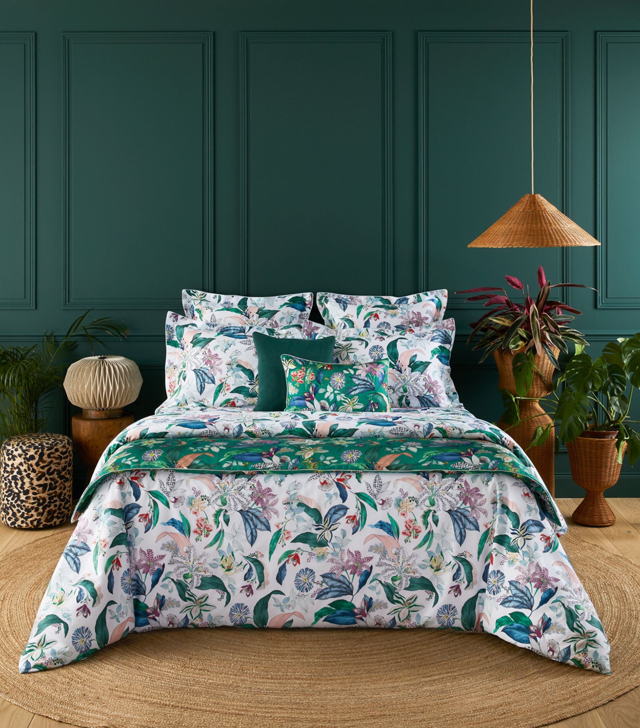 Bahamas King Duvet Cover (240cm x 200cm) GOODS Harrods   