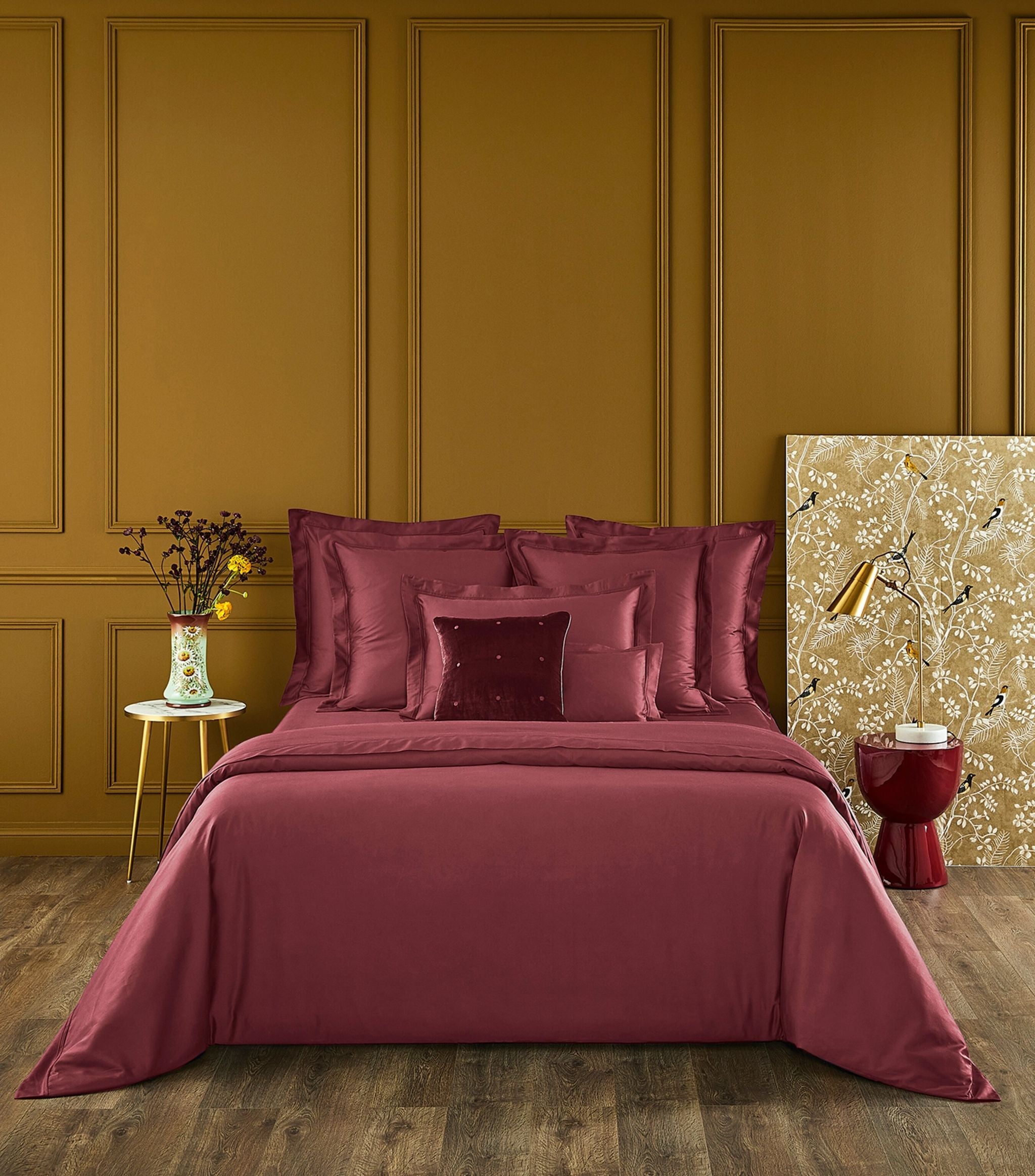 Triomphe Double Fitted Sheet (135cm x 190cm) GOODS Harrods   