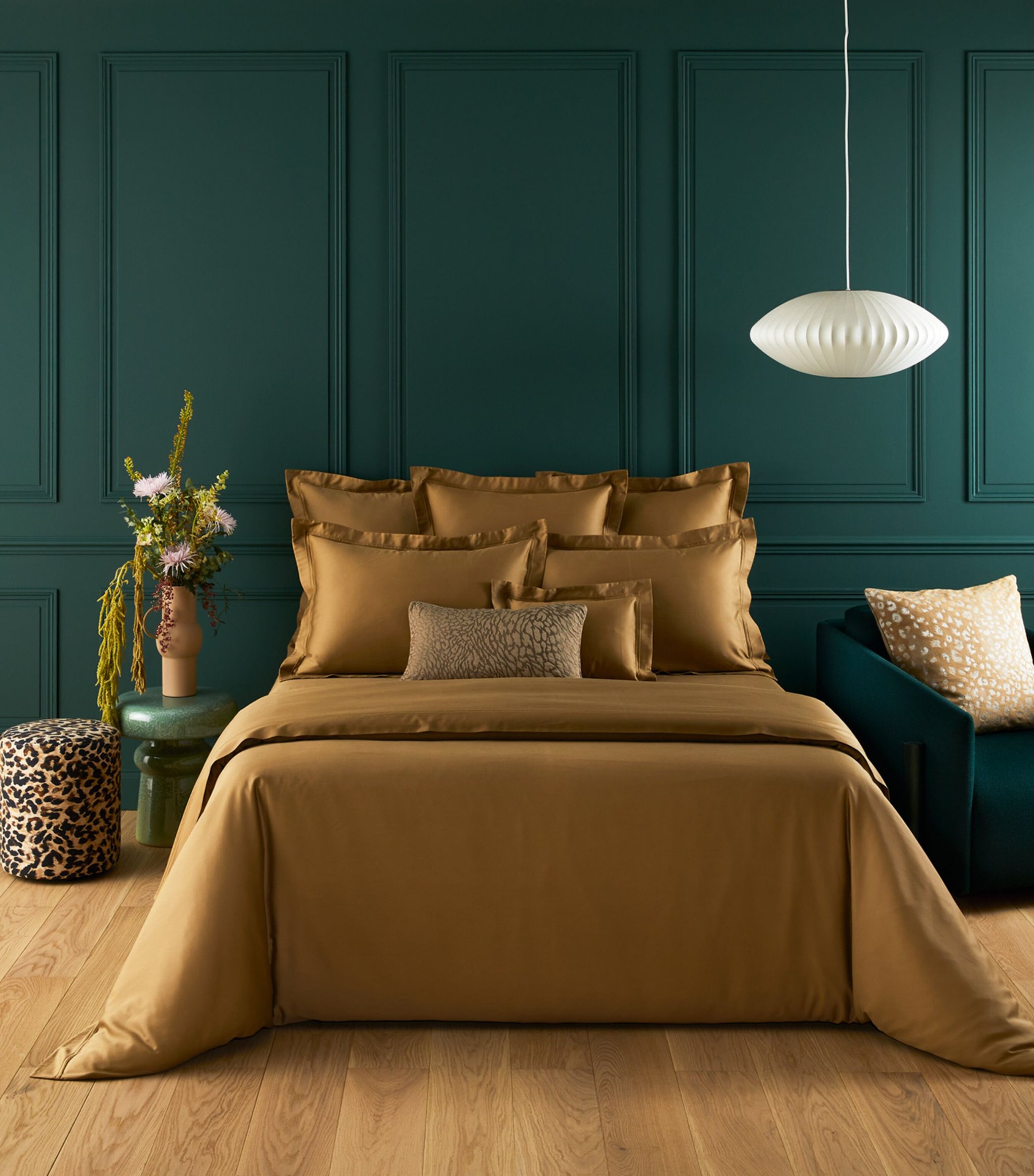 Triomphe Double Fitted Sheet (135cm x 190cm) GOODS Harrods   