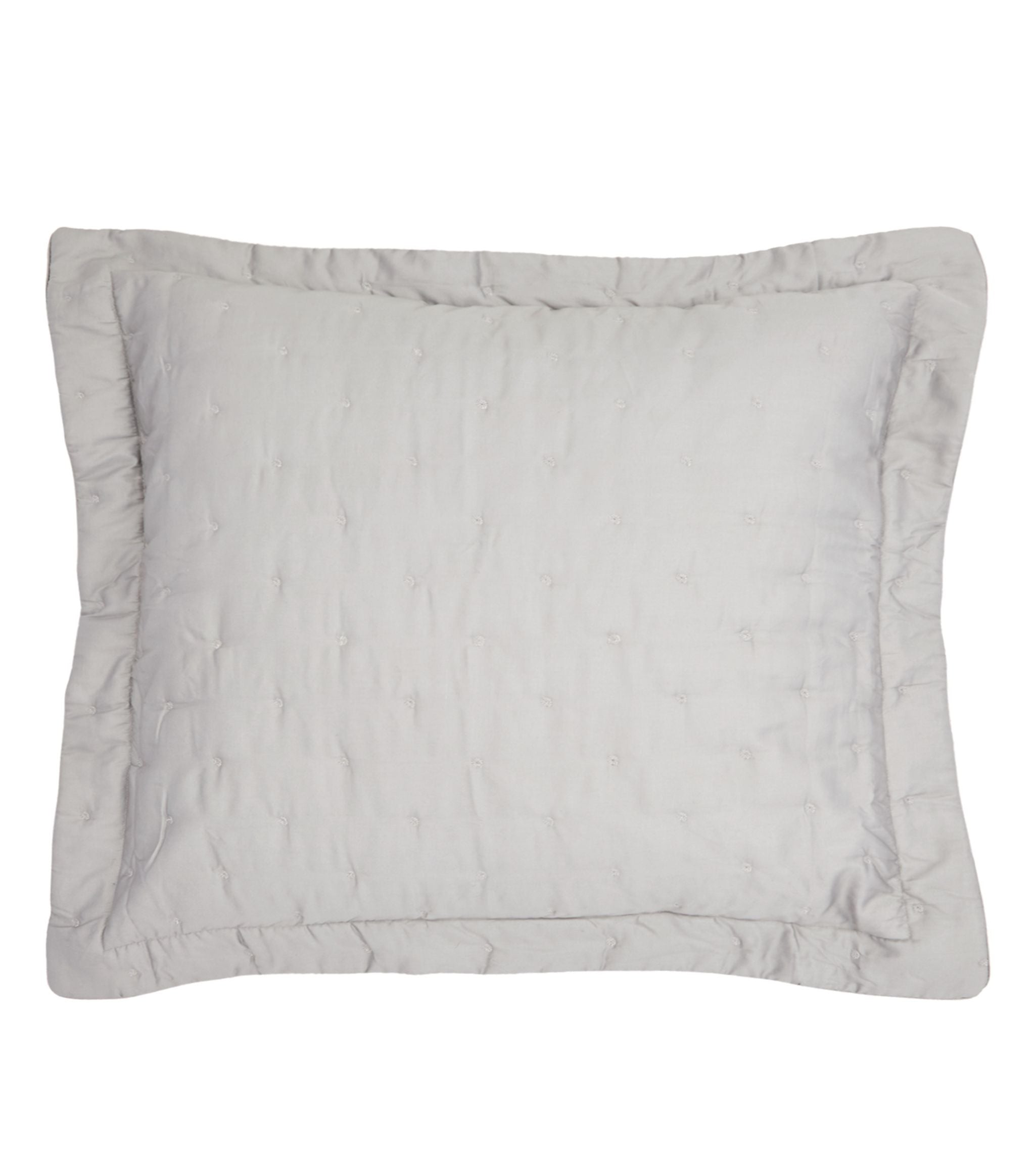 Triomphe Quilted Square Pillowcase (65cm x 65cm) GOODS Harrods   