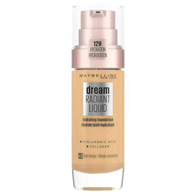 Maybelline Dream Satin Liquid Foundation 48 Sun Beige All Sainsburys   