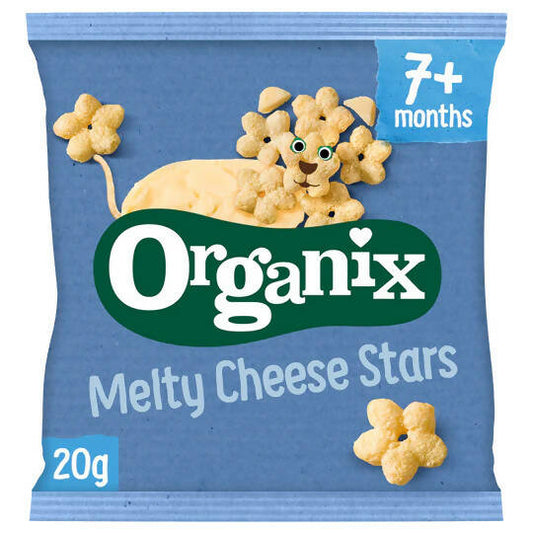 Organix Melty Cheese Stars Organic Baby Foods McGrocer Direct   