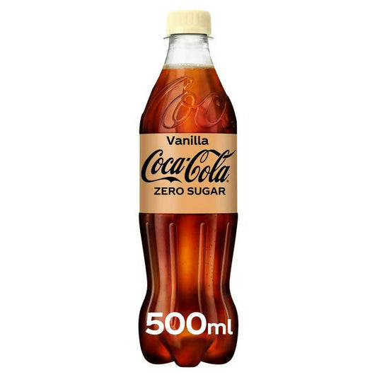 Coca-Cola Zero Sugar Vanilla 500ml All Sainsburys   