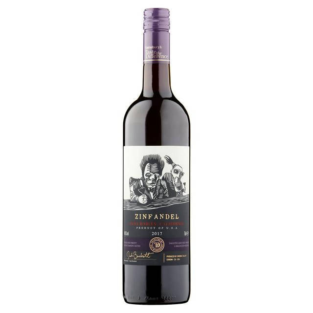 Sainsbury's Zinfandel, Taste the Difference 75cl All red wine Sainsburys   