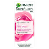 Garnier Natural Rose Water Moisturiser Sensitive Skin 50ml All Sainsburys   