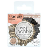 Invisibobble Sprunchie Slim True Golden x2 Hair accessories Sainsburys   