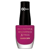 Max Factor Masterpiece Xpress Quick Dry Nail Polish Pretty as Plum 8ml GOODS Sainsburys   