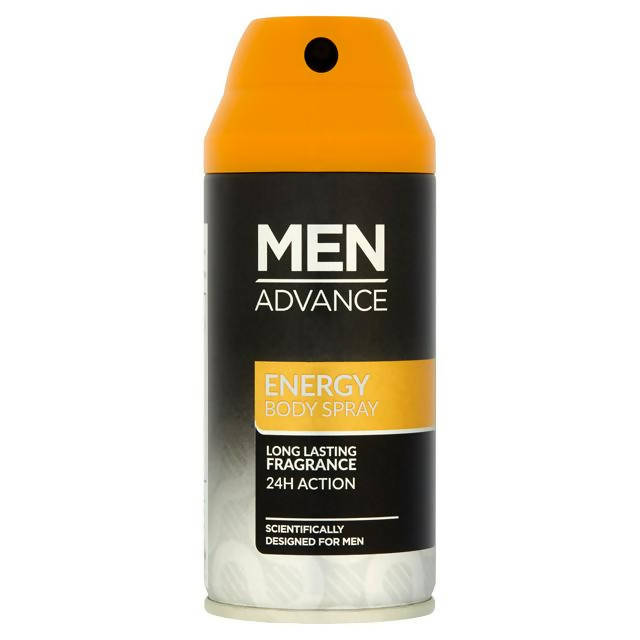 Men Advance Energy Body Spray 150ml deodorants & body sprays Sainsburys   