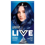 Schwarzkopf Live Intense Colour Urban Metallics Permanent Hair Dye Blue Mercury U67 Beauty at home Sainsburys   