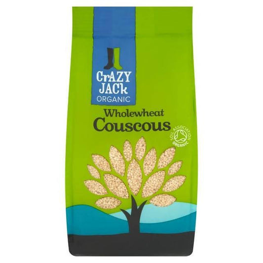 Crazy Jack Organic Wholewheat Couscous 250g Quinoa couscous & pulses Sainsburys   