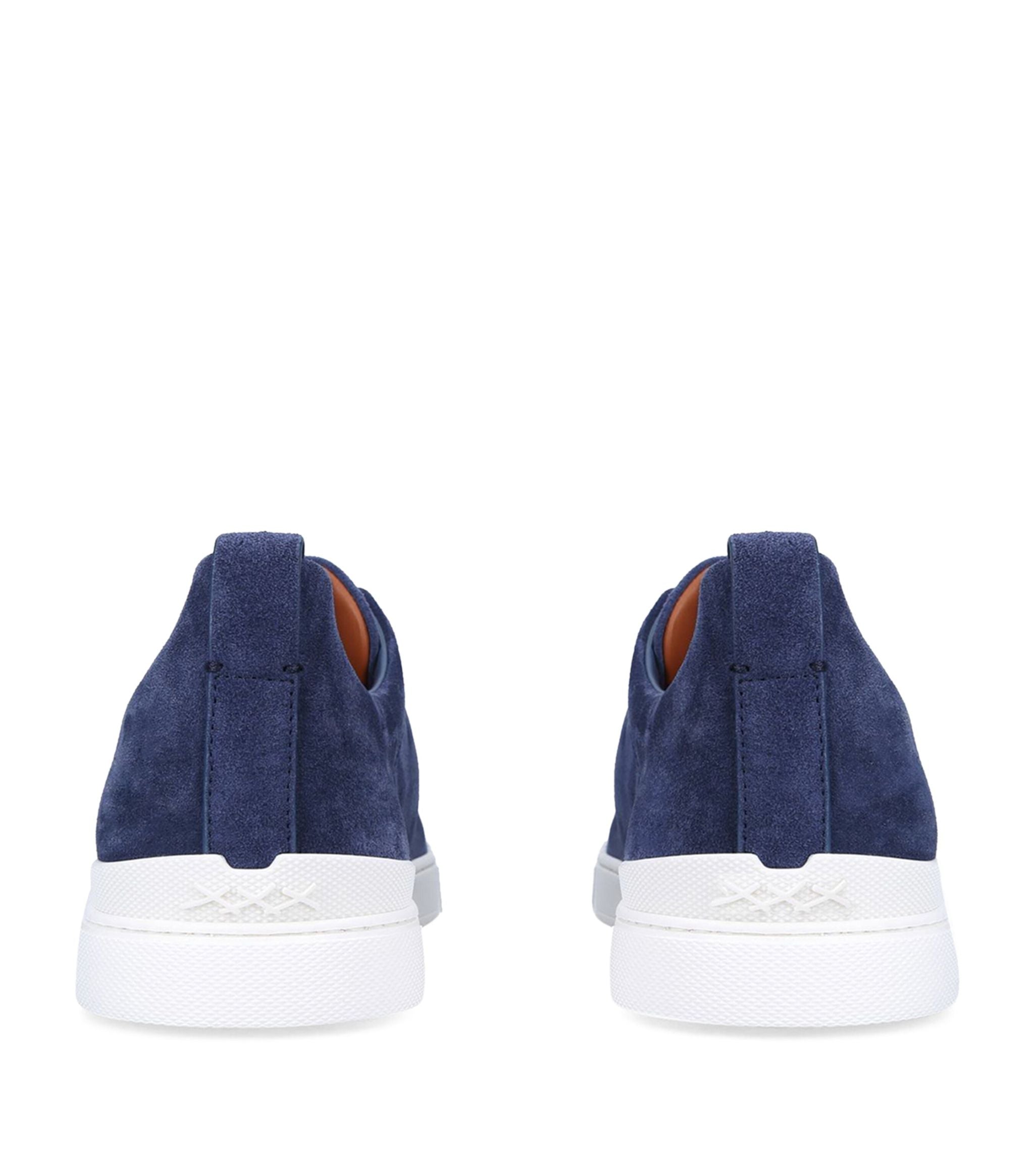 Suede Triple Stitch Sneakers GOODS Harrods   