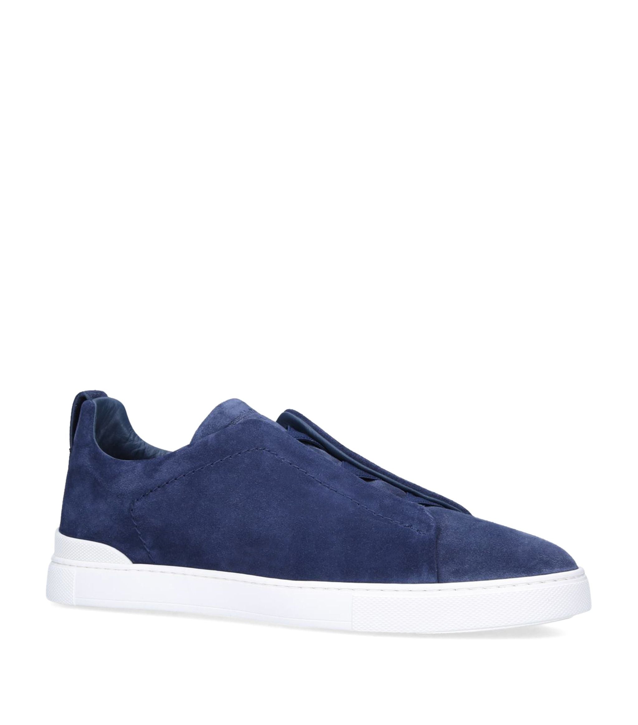 Suede Triple Stitch Sneakers GOODS Harrods   