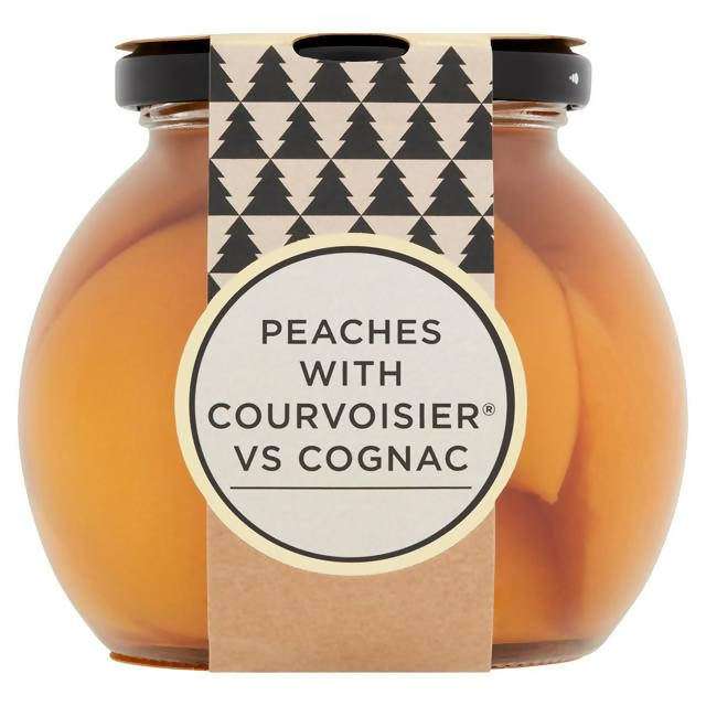 Sainsbury's Peaches with Courvoisier 460g Cooking sauces & meal kits Sainsburys   