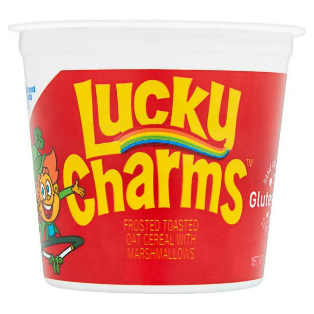 Lucky Charms Cup Frosted Toasted Oat Cereal with Marshmallows 48g