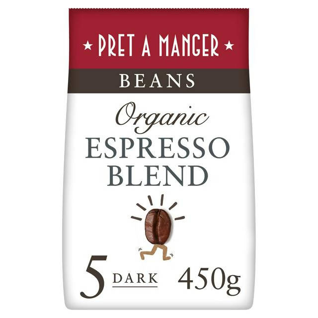 Pret A Manger Whole Beans Organic Espresso Blend 450g