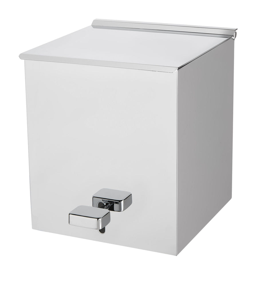 Chrome Square Pedal Bin