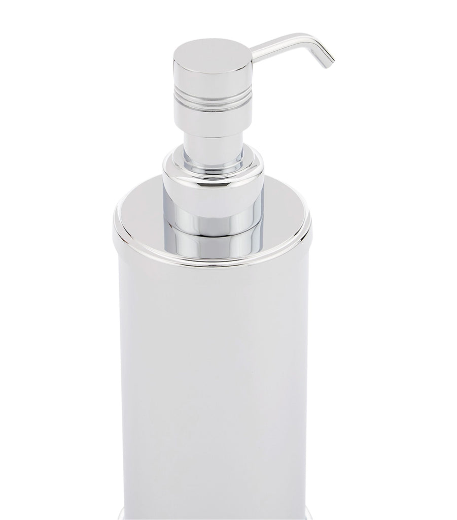 Cylinder Chrome Soap Dispenser