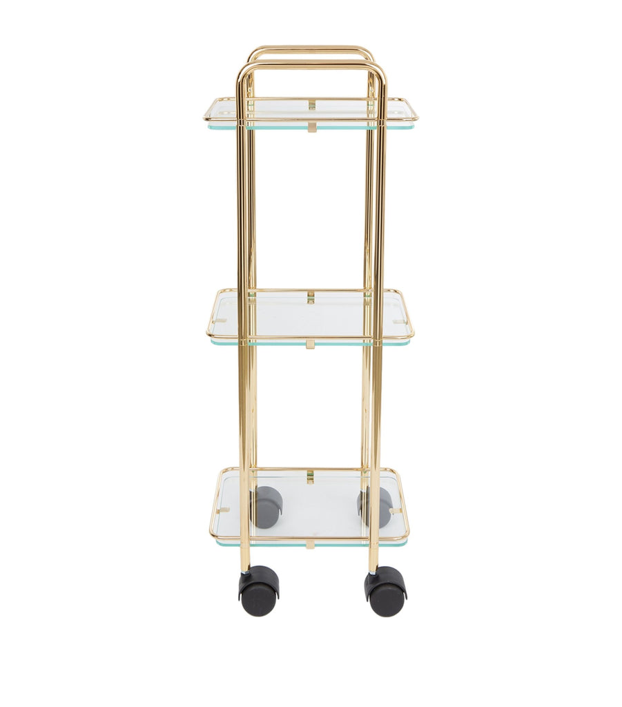 Square Gold-Plated Trolley