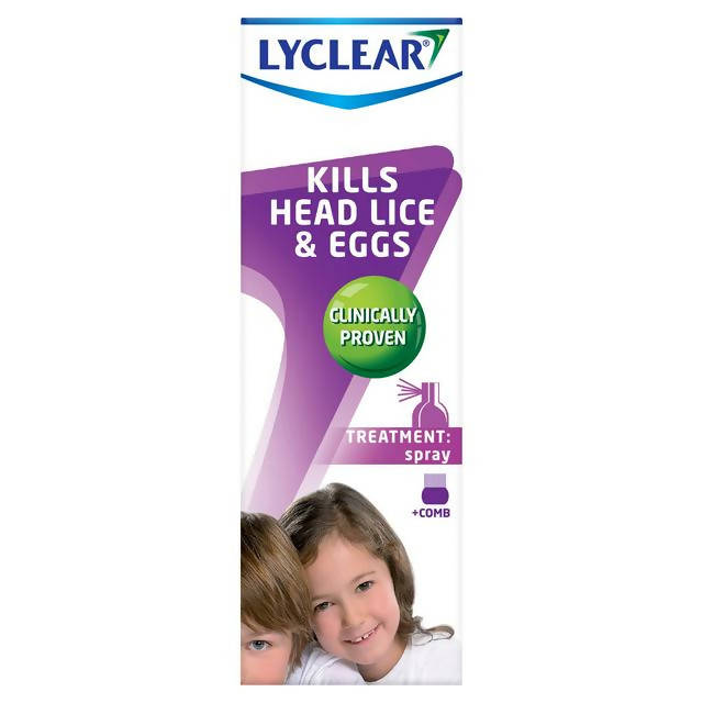 Lyclear Spray & Comb 100ml PERSONAL CARE Sainsburys   